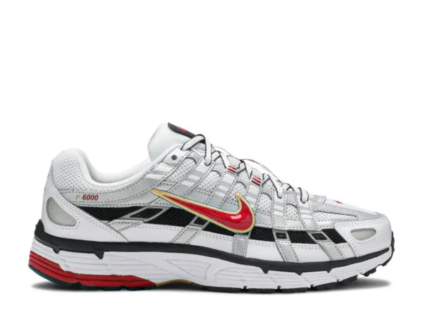 נעלי נייק | Nike P 6000 White Gold Red