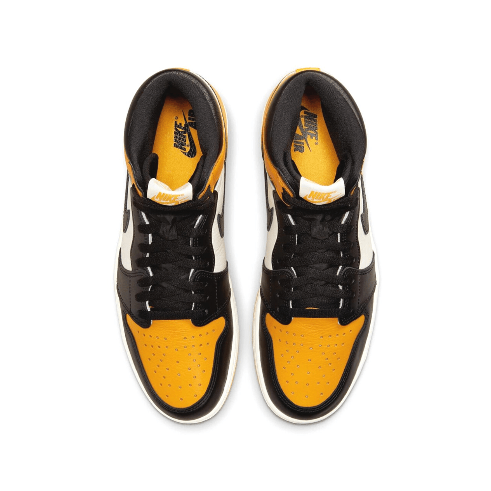 נעלי נייק אייר ג’ורדן | Nike Air Jordan 1 Retro High OG Yellow Toe – תמונה 3