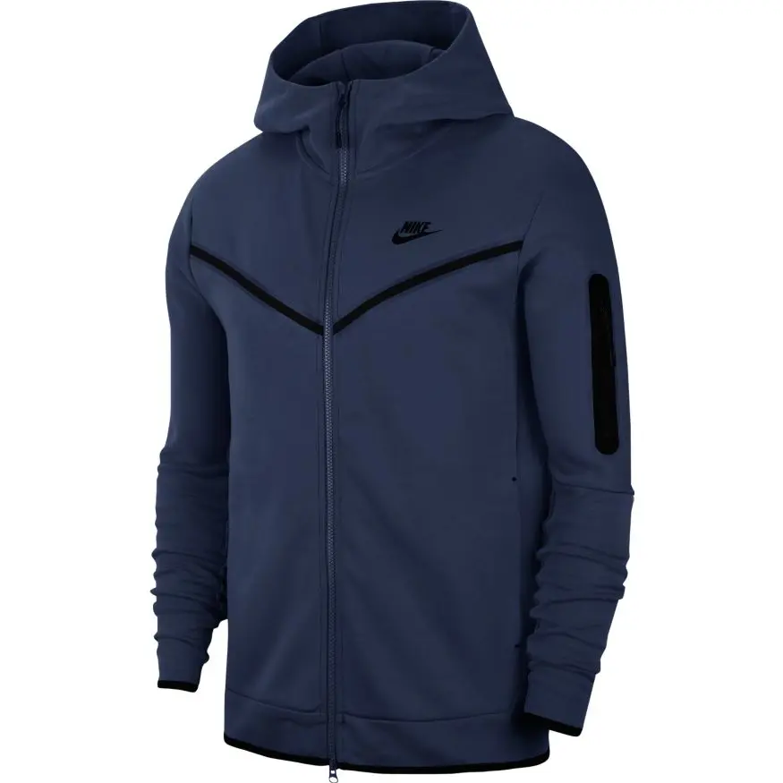 בגדי Nike Sportswear Tech Fleece – סווטשירט נייק נייבי – תמונה 4