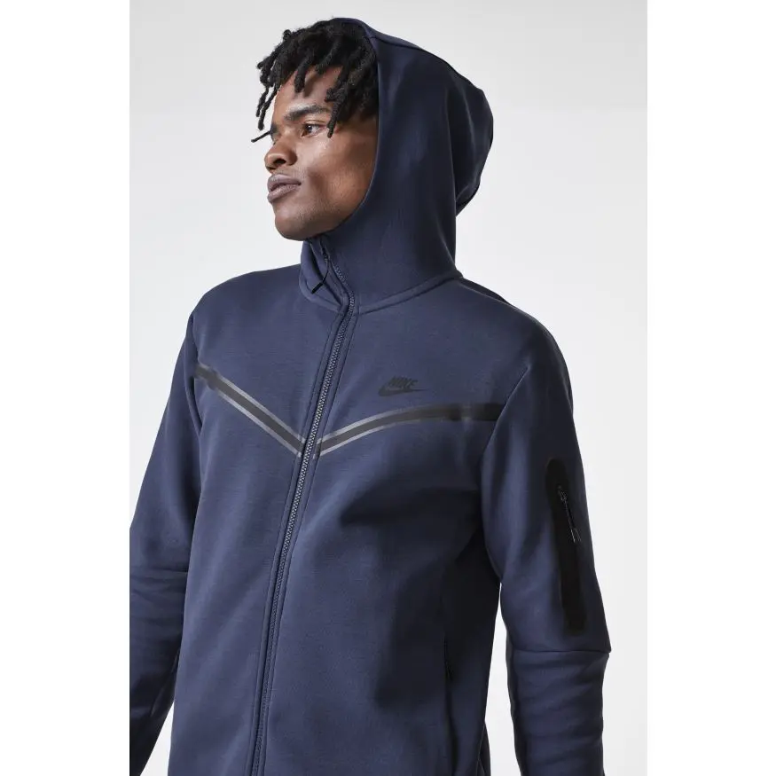 בגדי Nike Sportswear Tech Fleece – סווטשירט נייק נייבי – תמונה 5