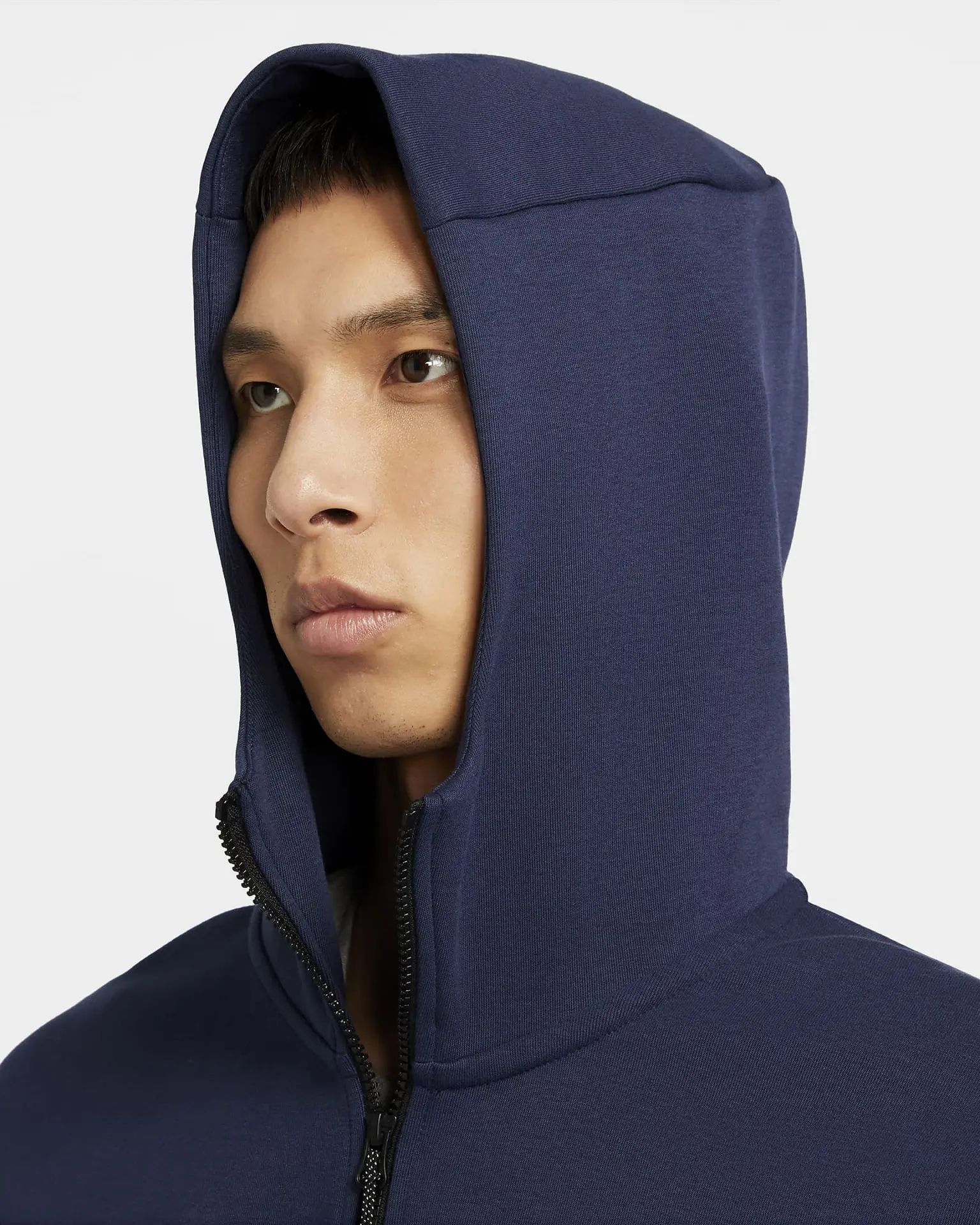 בגדי Nike Sportswear Tech Fleece – סווטשירט נייק נייבי – תמונה 3