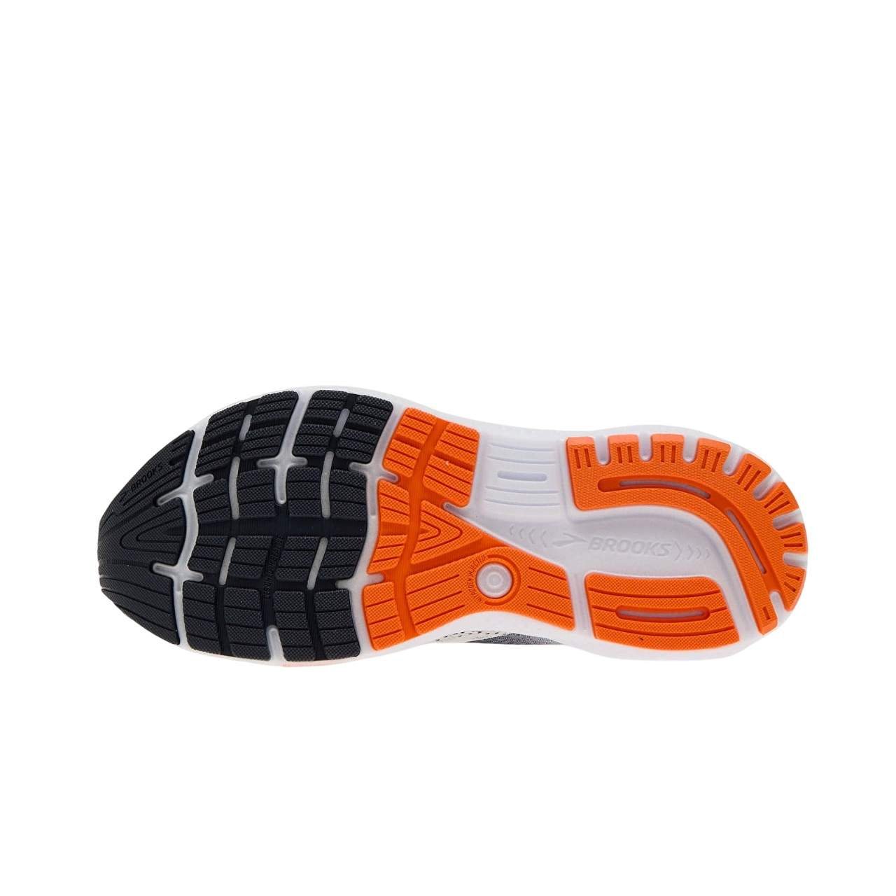 נעלי ברוקס | Brooks Ghost 16 White/ Peacoat/ Orange – תמונה 4