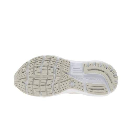 נעלי ברוקס | Brooks Ghost 16 White/ Grey – תמונה 4