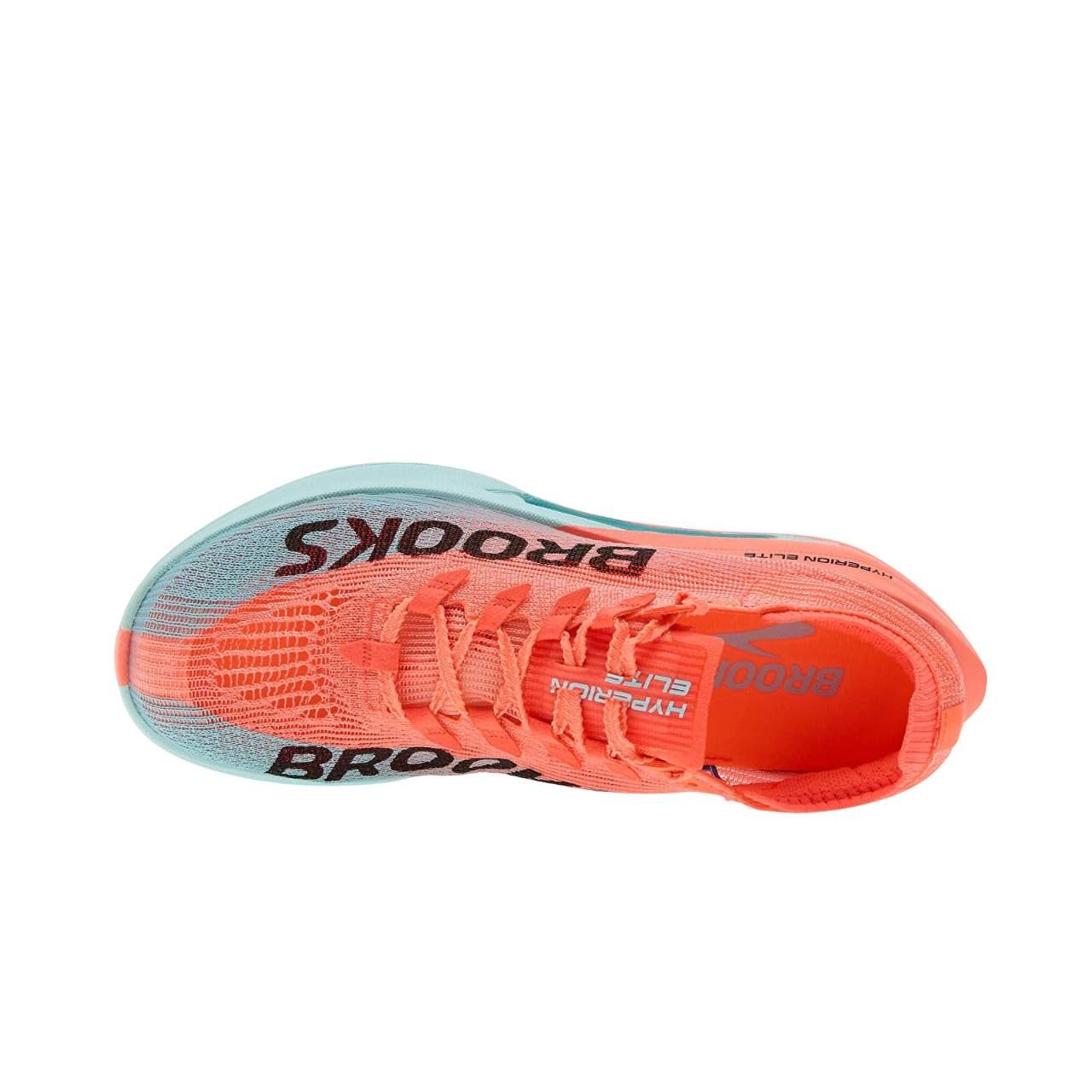 נעלי ברוקס | Brooks Hyperion Elite 5 Pink Clay/ Atomizer Blue – תמונה 3