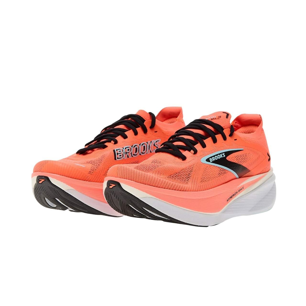 נעלי ברוקס | Brooks Hyperion Max 3 Fiery Coral/ Black – תמונה 5