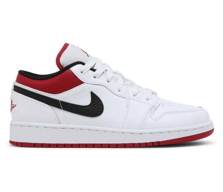 נעלי נייק אייר ג’ורדן | Nike air jordan 1 low white university red