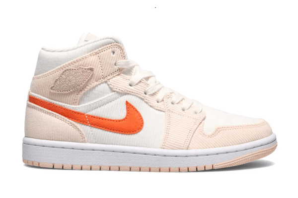 נעלי נייק אייר ג’ורדן | Nike Air Jordan 1 Mid SE Corduroy Sail