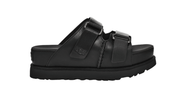 סנדלי האג | כפכפי האג UGG Goldenstar Hi Slide Black