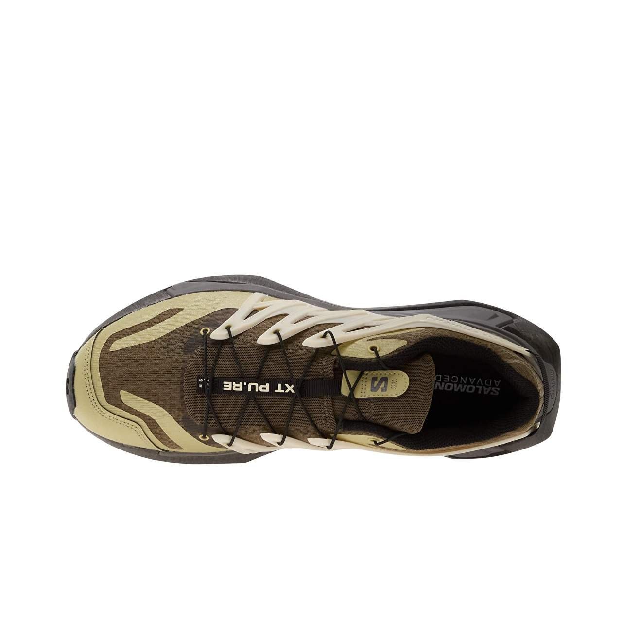 נעלי סלומון | Salomon XT Pu Re Advanced Stone Gray/ Pale Olive Green/ Vanilla Ice – תמונה 3