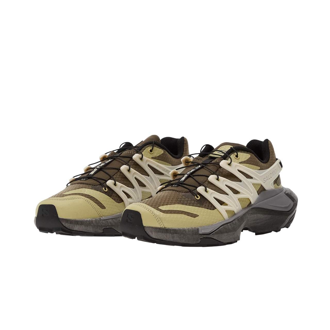 נעלי סלומון | Salomon XT Pu Re Advanced Stone Gray/ Pale Olive Green/ Vanilla Ice – תמונה 6