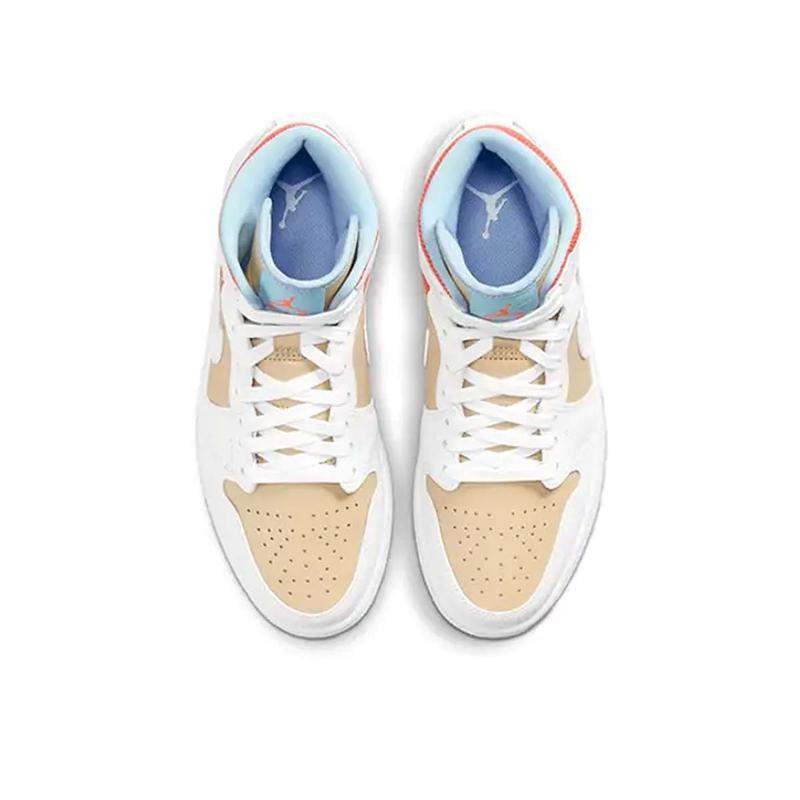 נעלי נייק אייר ג’ורדן | Nike Air Jordan 1 Mid Se Sesame – תמונה 3