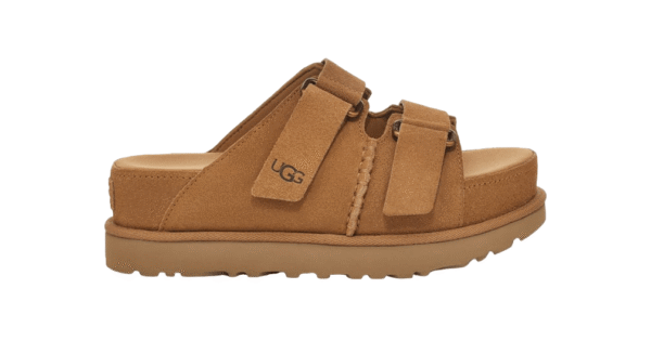 סנדלי האג | כפכפי האג UGG Goldenstar Hi Slide Chestnut