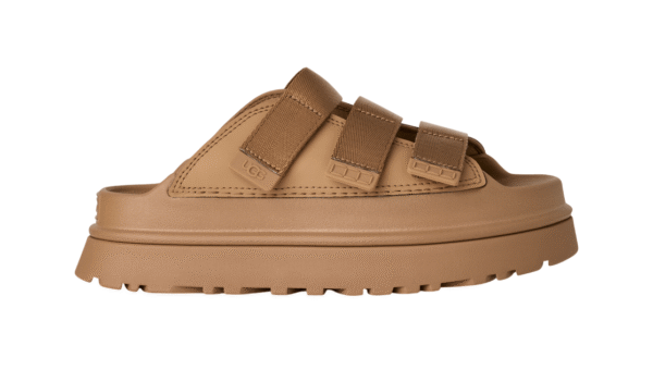 סנדלי האג | כפכפי האג UGG Women’s GoldenGlow Slide Dark Sand