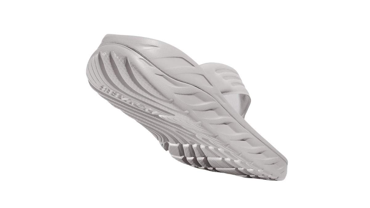 נעלי הוקה | Hoka Ora Recovery Flip Grey/White – תמונה 3