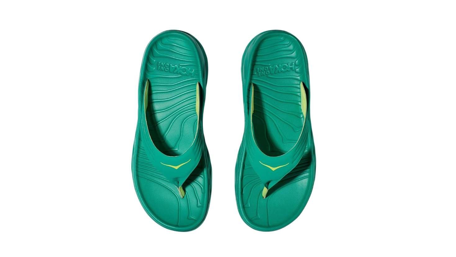 נעלי הוקה | Hoka Ora Recovery Flip Green – תמונה 4