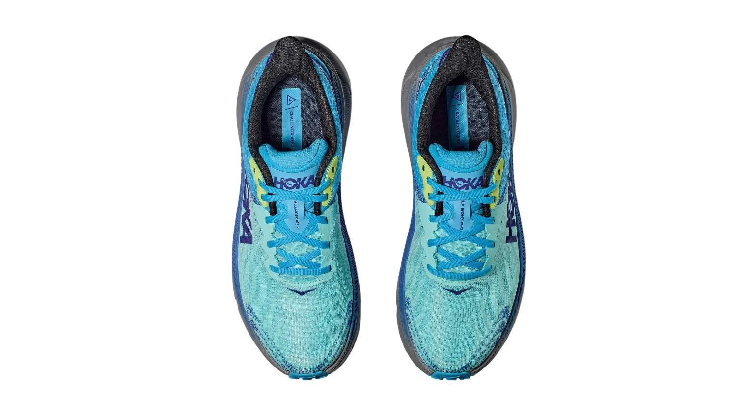 נעלי הוקה | Hoka Challenger 7 Wide Light Blue/Grey – תמונה 4