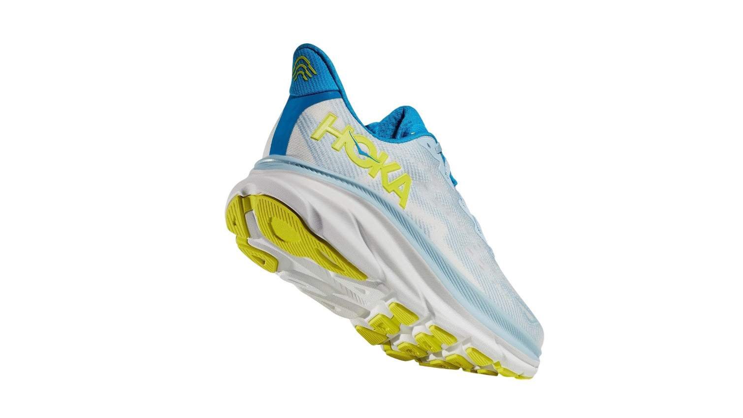 נעלי הוקה | Hoka Clifton 9 Wide Ice Blue/Yellowish – תמונה 3
