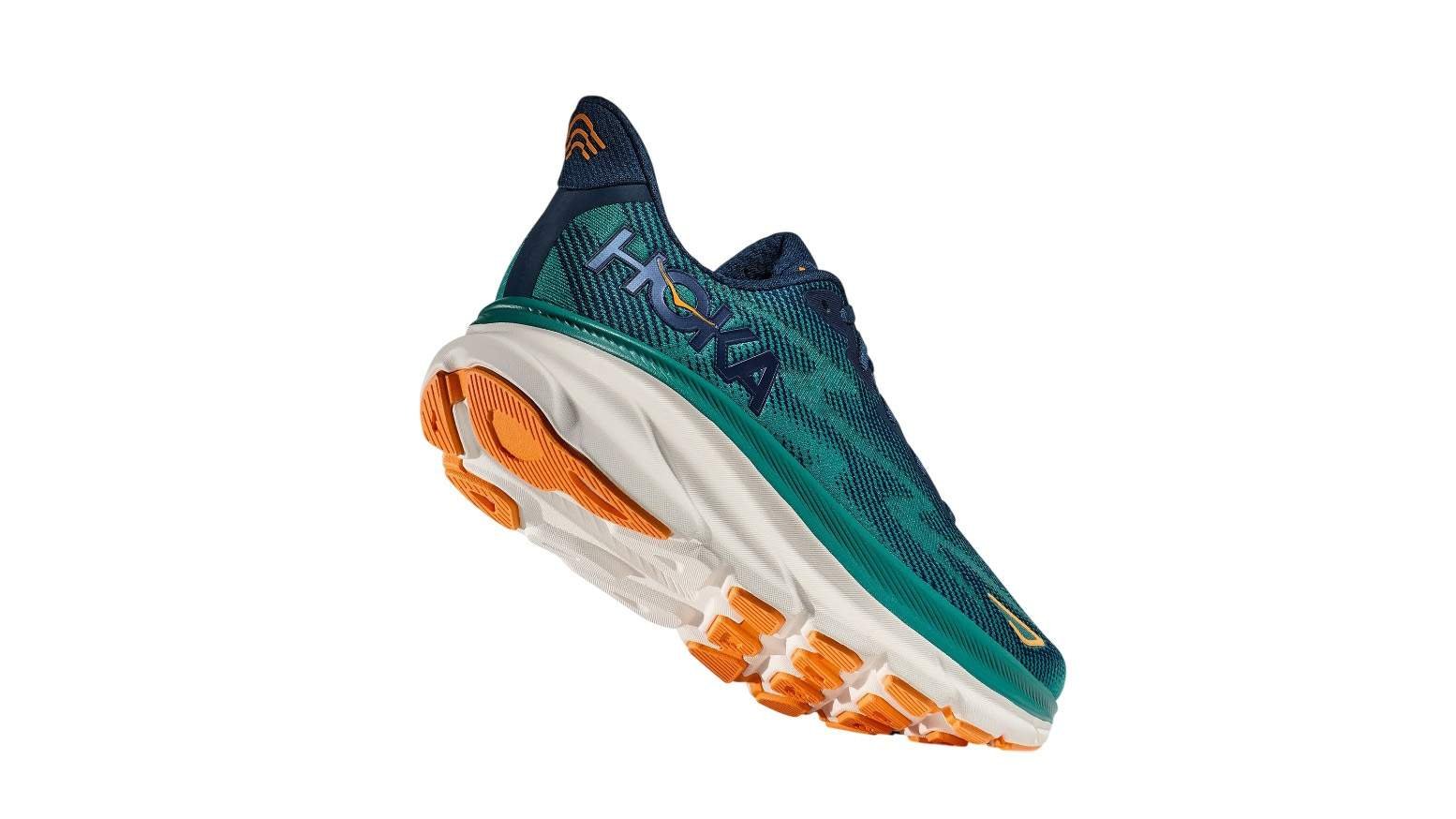 נעלי הוקה | Hoka Clifton 9 Wide Black/Green – תמונה 3