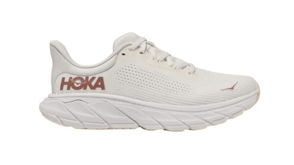 נעלי הוקה | Hoka Arahi 7 White/Rose Gold