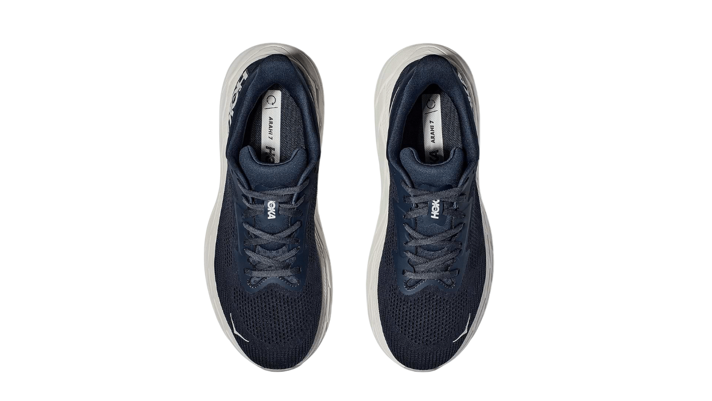 נעלי הוקה | Hoka Arahi Wide 7 Blue/White – תמונה 5