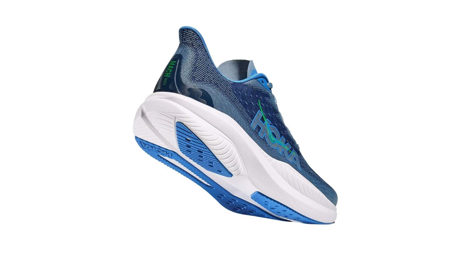 נעלי הוקה | Hoka Mach 6 Blue/Thunder Blue – תמונה 3
