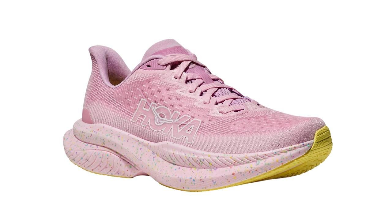 נעלי הוקה | Hoka Mach 6 Twilight/Lemonade Pink – תמונה 2