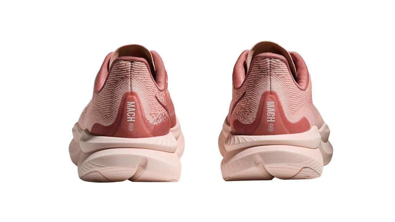 נעלי הוקה | Hoka Mach 6 Latte/Blush Pink – תמונה 5
