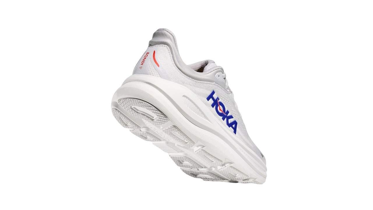 נעלי הוקה | Hoka Bondi 9 Grey/Ultramarine – תמונה 3