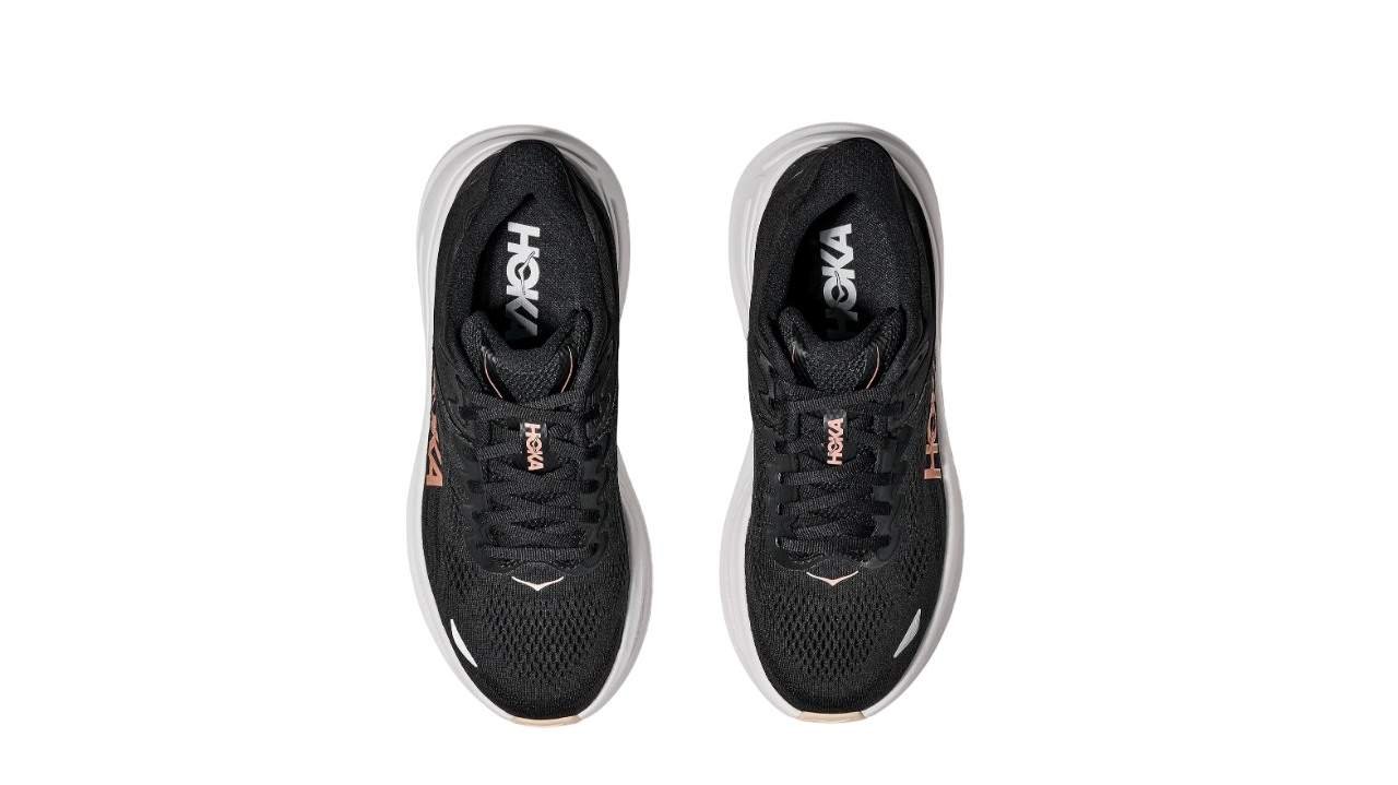 נעלי הוקה | Hoka Bondi 9 Black/Rose Gold – תמונה 4