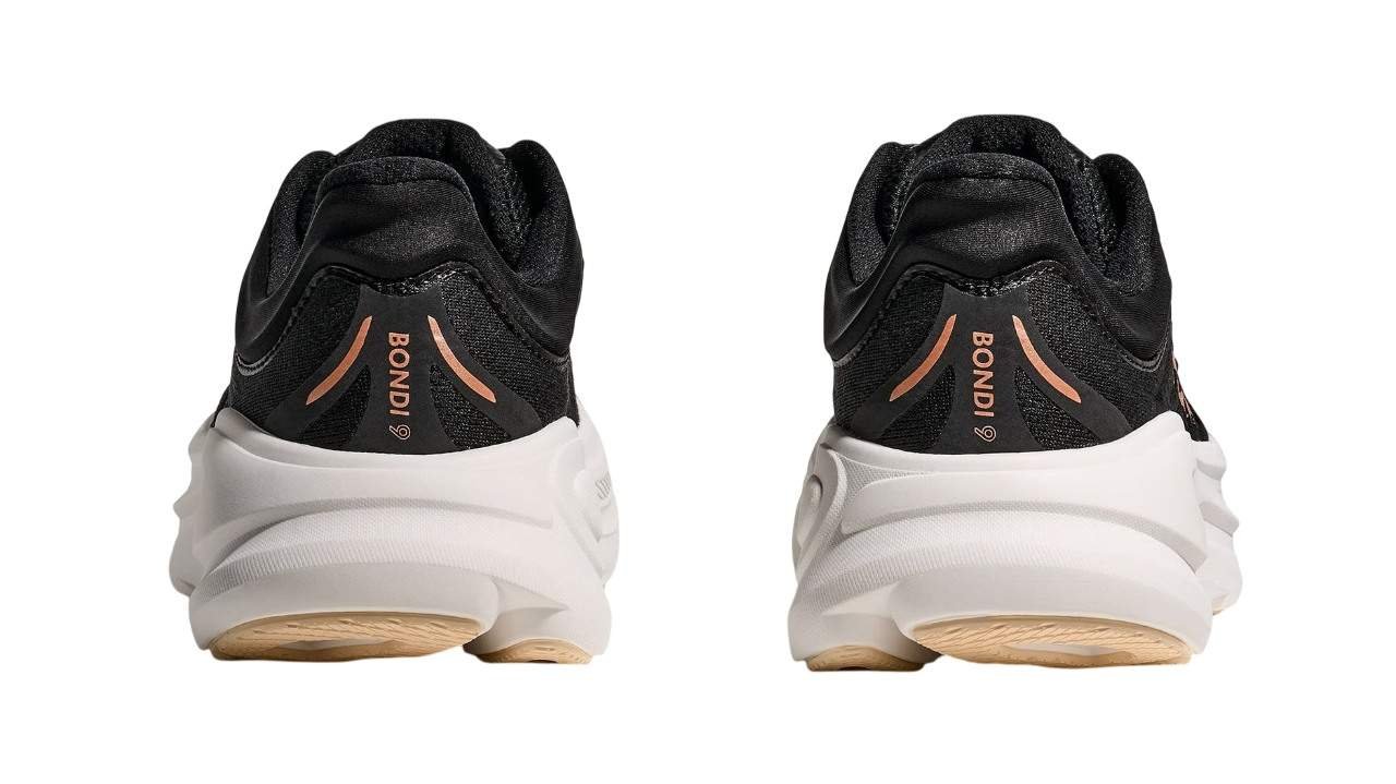 נעלי הוקה | Hoka Bondi 9 Black/Rose Gold – תמונה 5