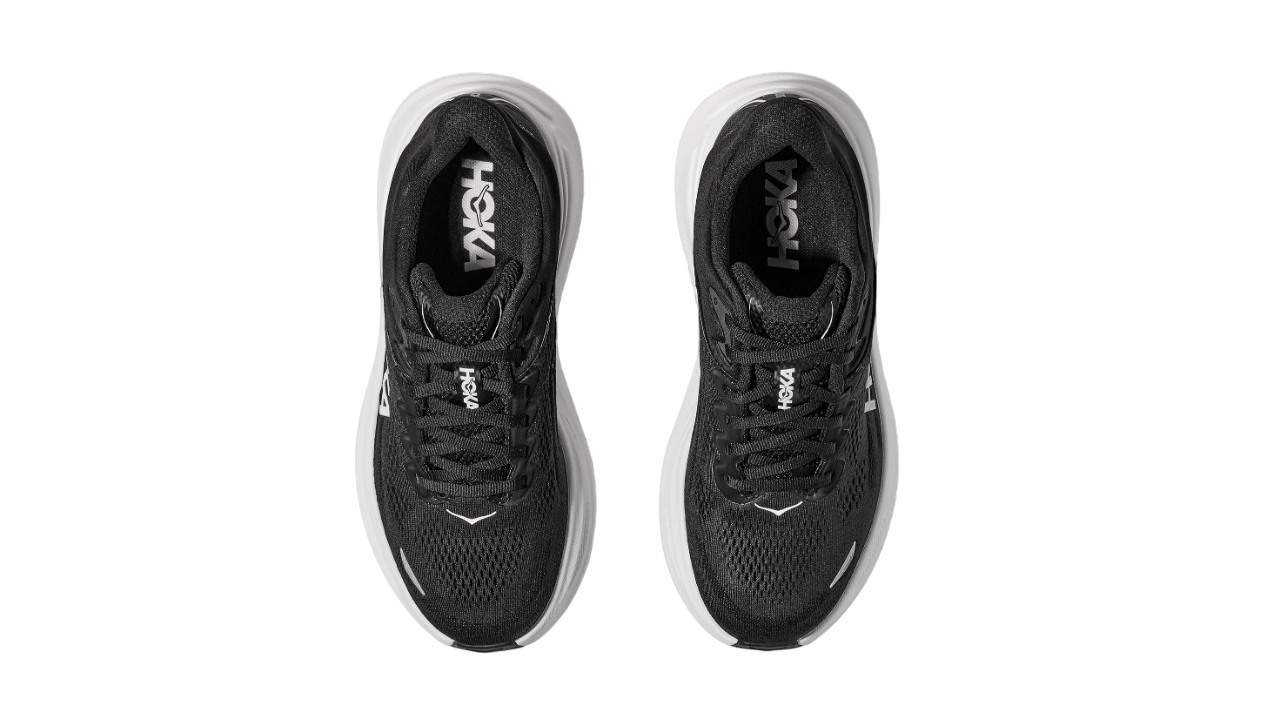נעלי הוקה | Hoka Bondi 9 Black/White – תמונה 4