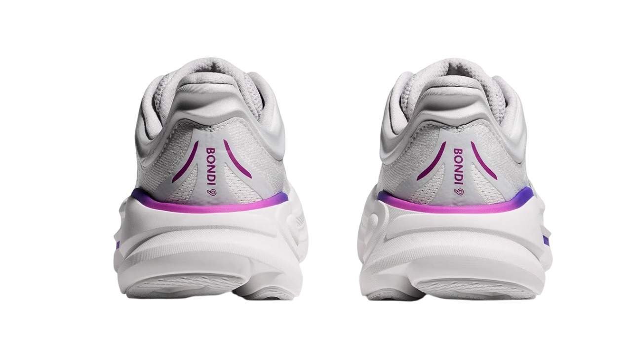 נעלי הוקה | Hoka Bondi 9 Grey/White – תמונה 5