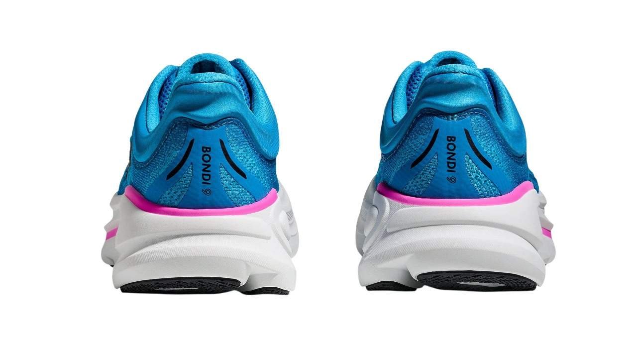 נעלי הוקה | Hoka Bondi 9 Sky Blue/Neon Foxy – תמונה 5
