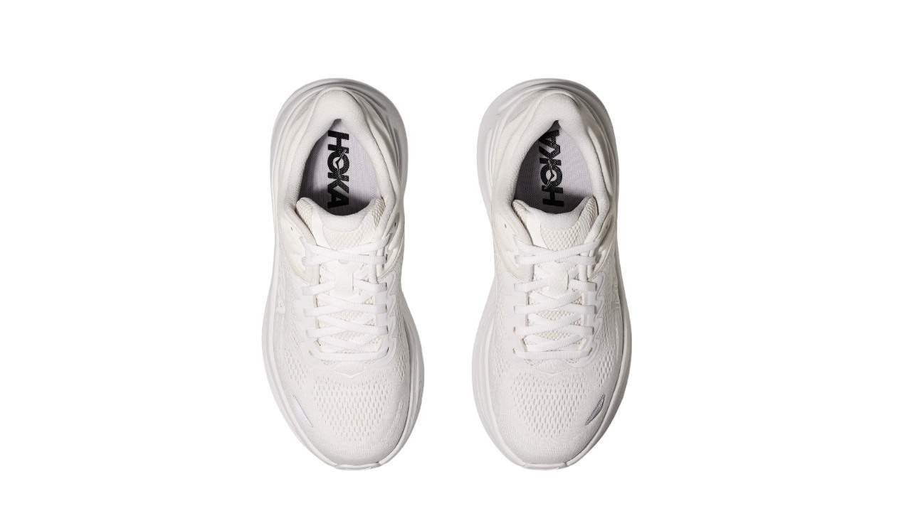 נעלי הוקה | Hoka Bondi 9 White – תמונה 4