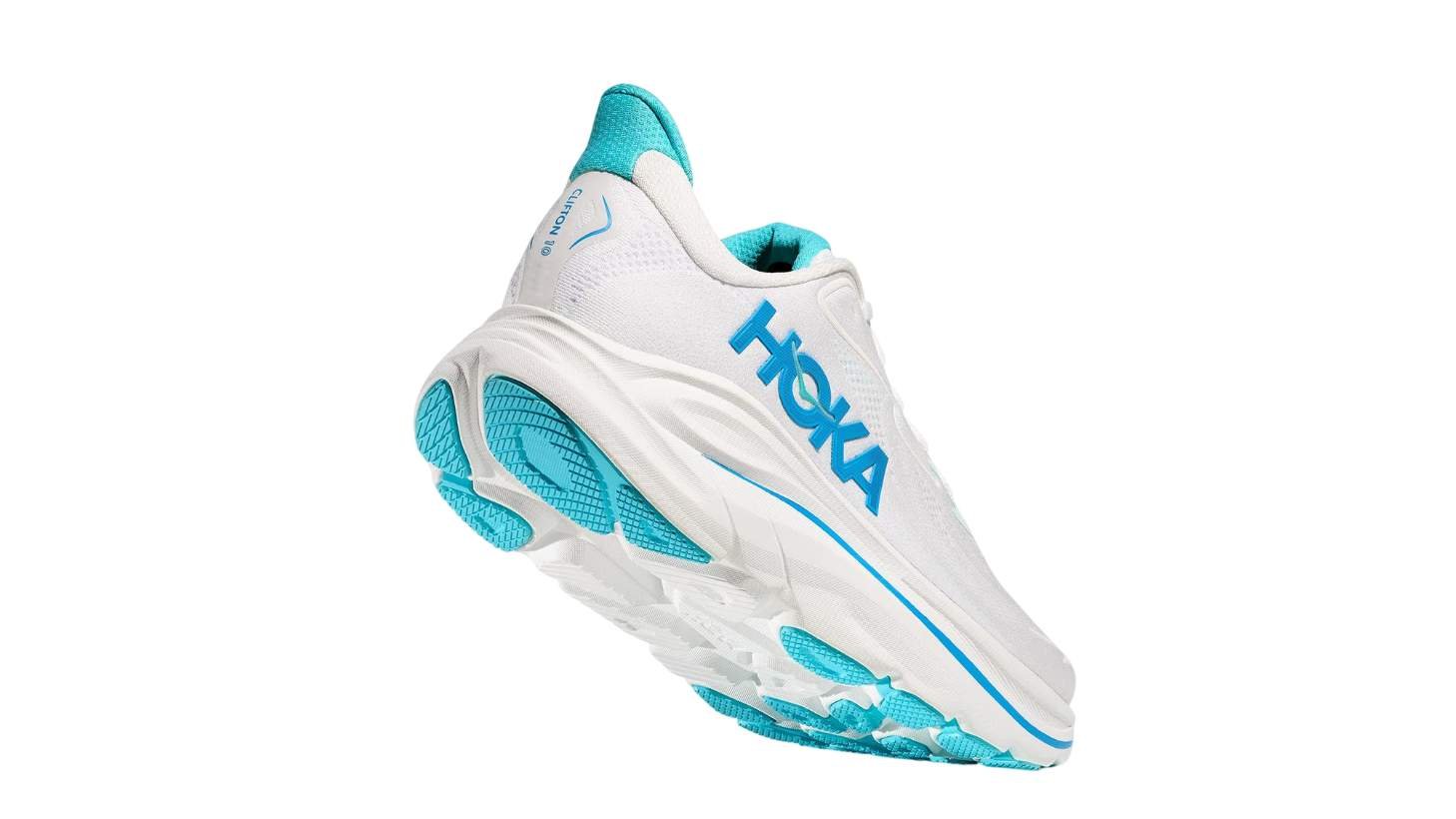 נעלי הוקה | Hoka Clifton 10 White/Blue – תמונה 3