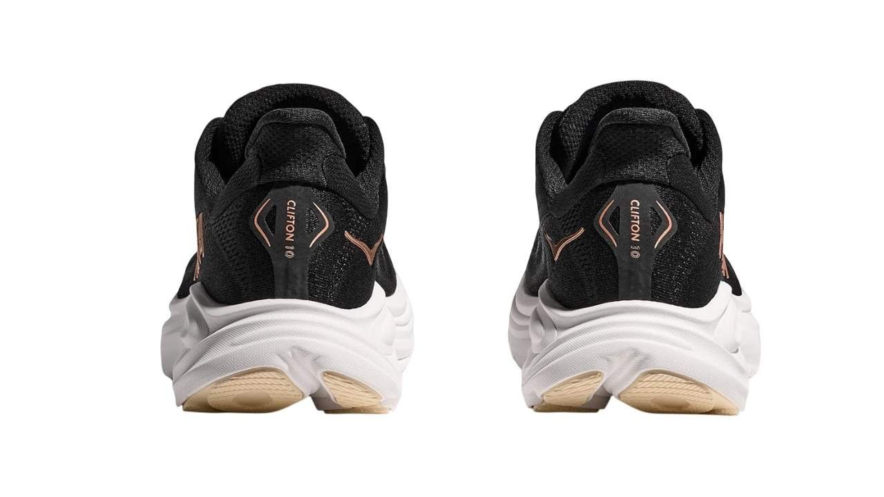 נעלי הוקה | Hoka Clifton 10 Black/Rose Gold – תמונה 5