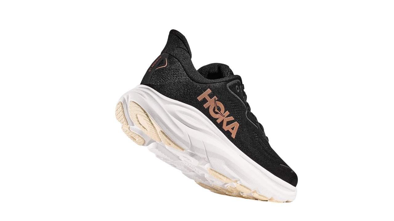 נעלי הוקה | Hoka Clifton 10 Black/Rose Gold – תמונה 3