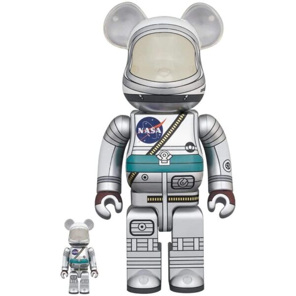 BE@RBRICK PROJECT MERCURY ASTRONAUT 100% & 400% set