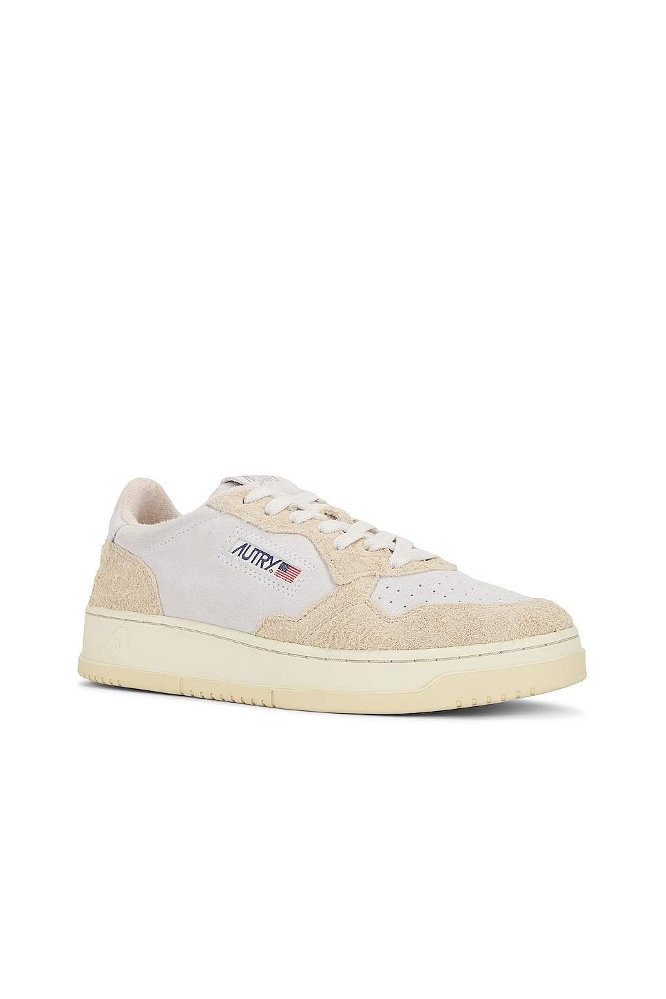 נעלי Autry Medalist Low Sneaker Ecru – תמונה 4