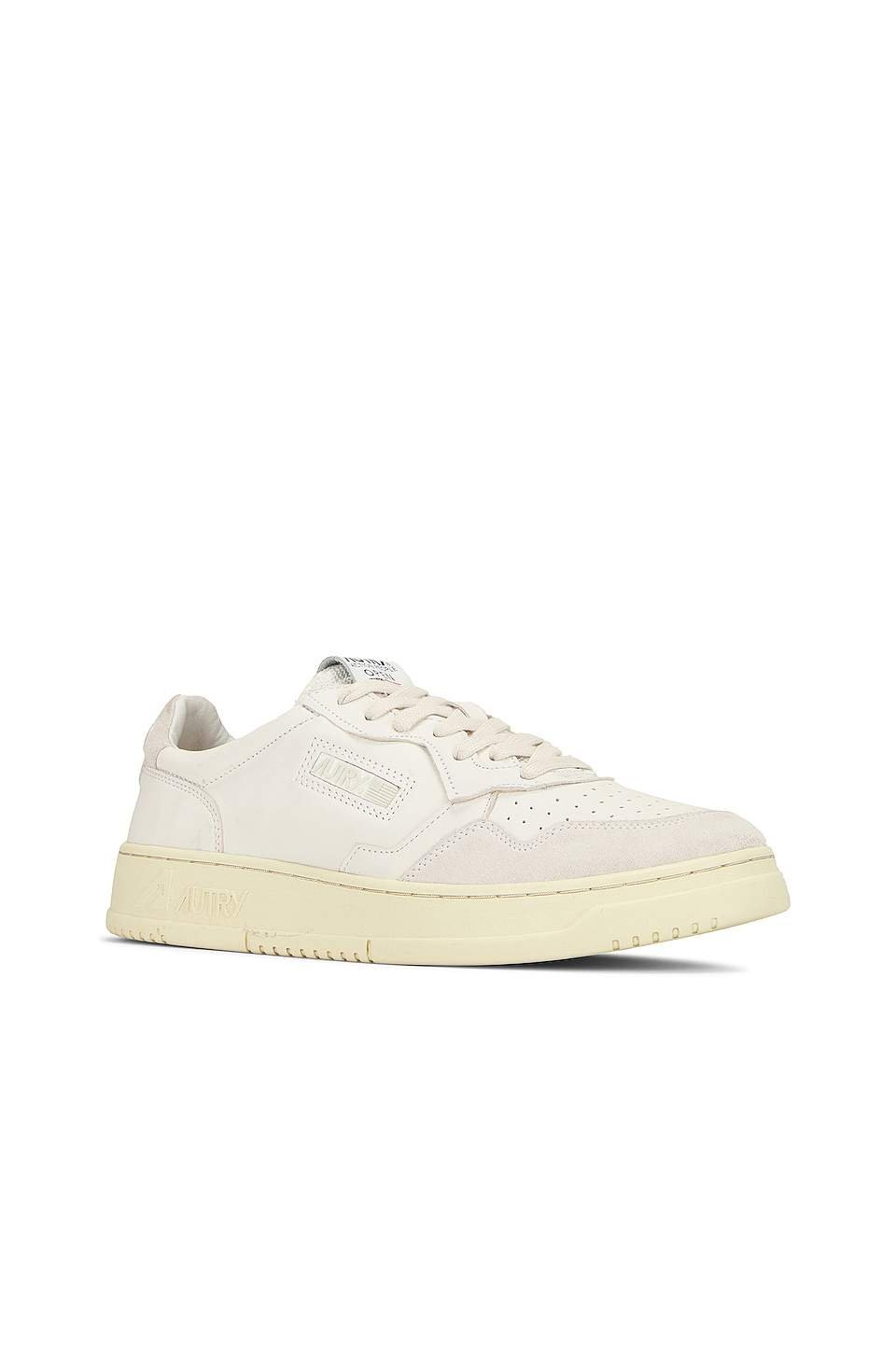נעלי Autry Open Low Sneaker White – תמונה 4
