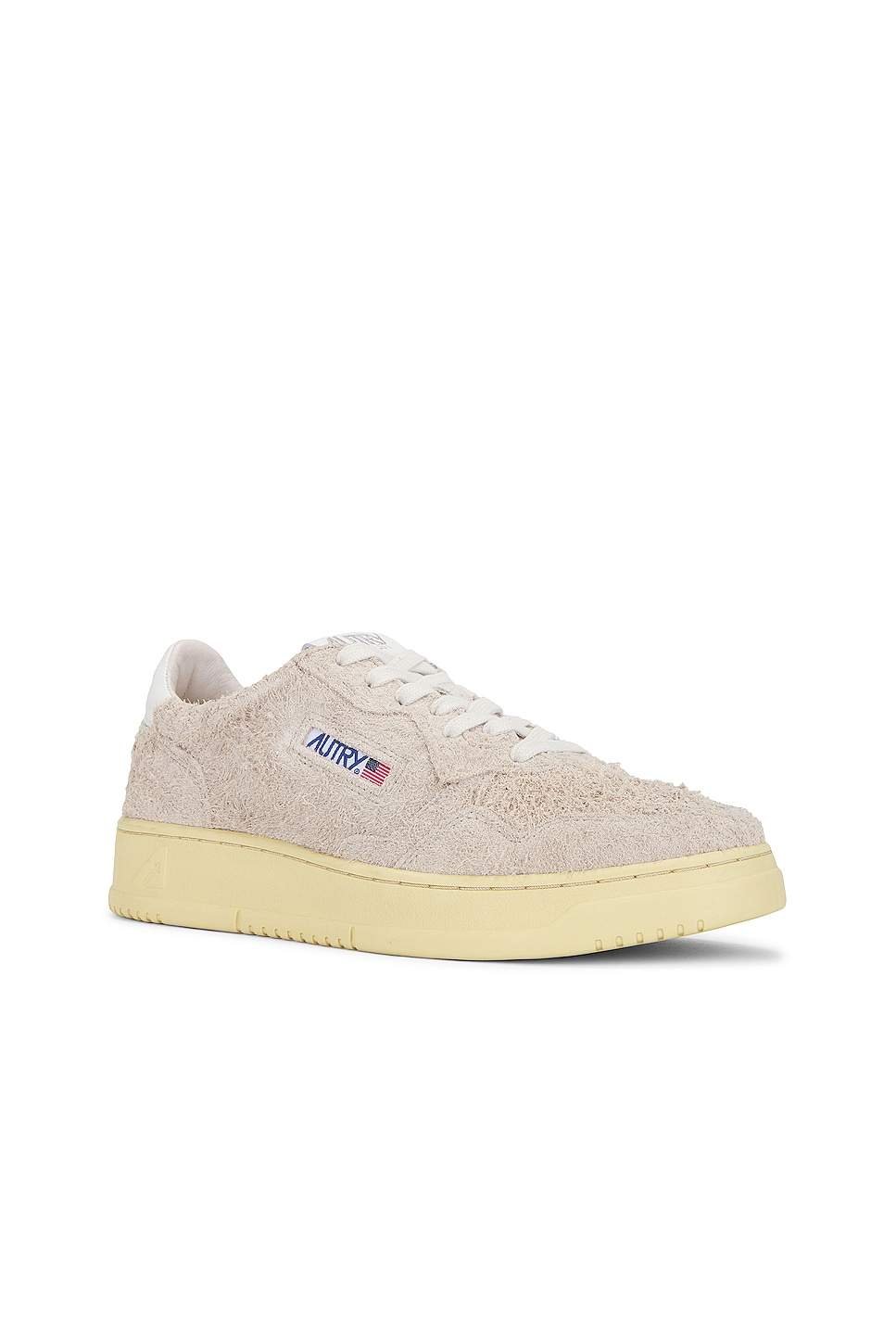 נעלי Autry Medalist Low Sneaker Hairy Suede – תמונה 4