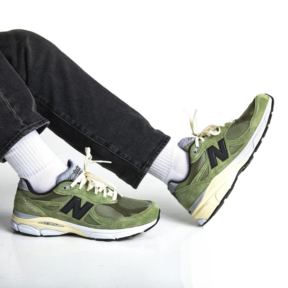 נעלי ניו באלאנס | New Balance 990 V3 Olive – תמונה 5