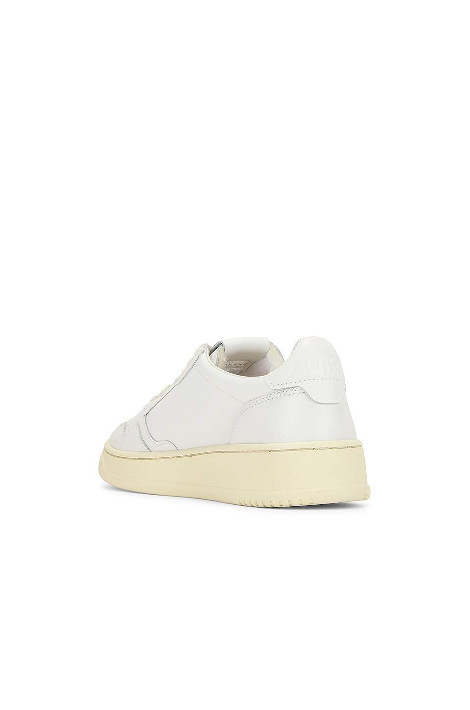 נעלי Autry Medalist Low Sneaker Goat White – תמונה 5