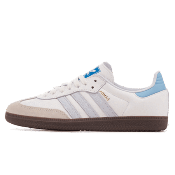 נעלי אדידס סמבה | Adidas Samba OG Core White Halo Blue