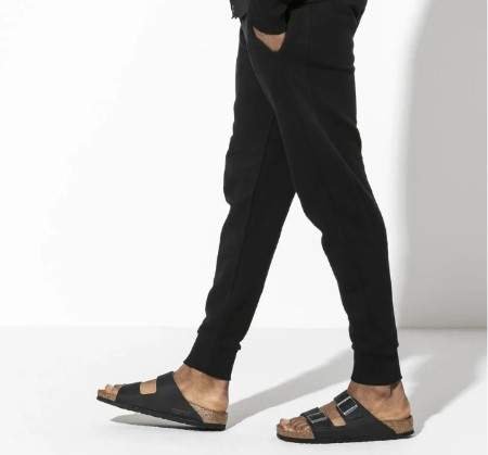 כפכפי בירקנשטוק | Birkenstock Arizona Leather Black – תמונה 5