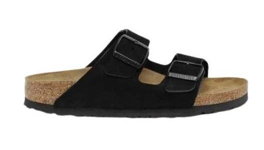 כפכפי בירקנשטוק | Birkenstock Arizona Suede Black