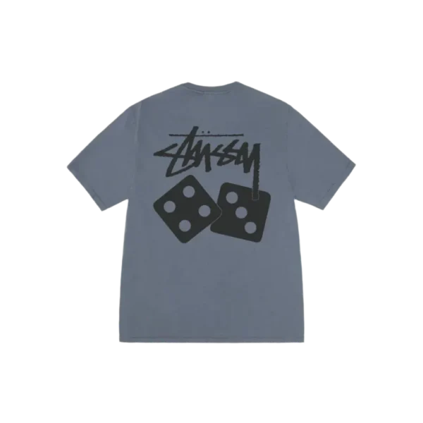 Stüssy Pigment Dyed Dice Tee Navy