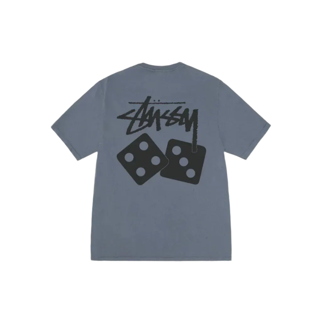 Stüssy Pigment Dyed Dice Tee Navy