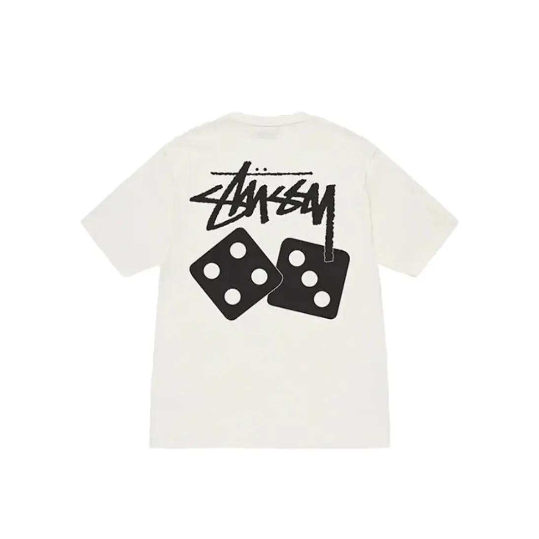 Stüssy Pigment Dyed Dice Tee Natural