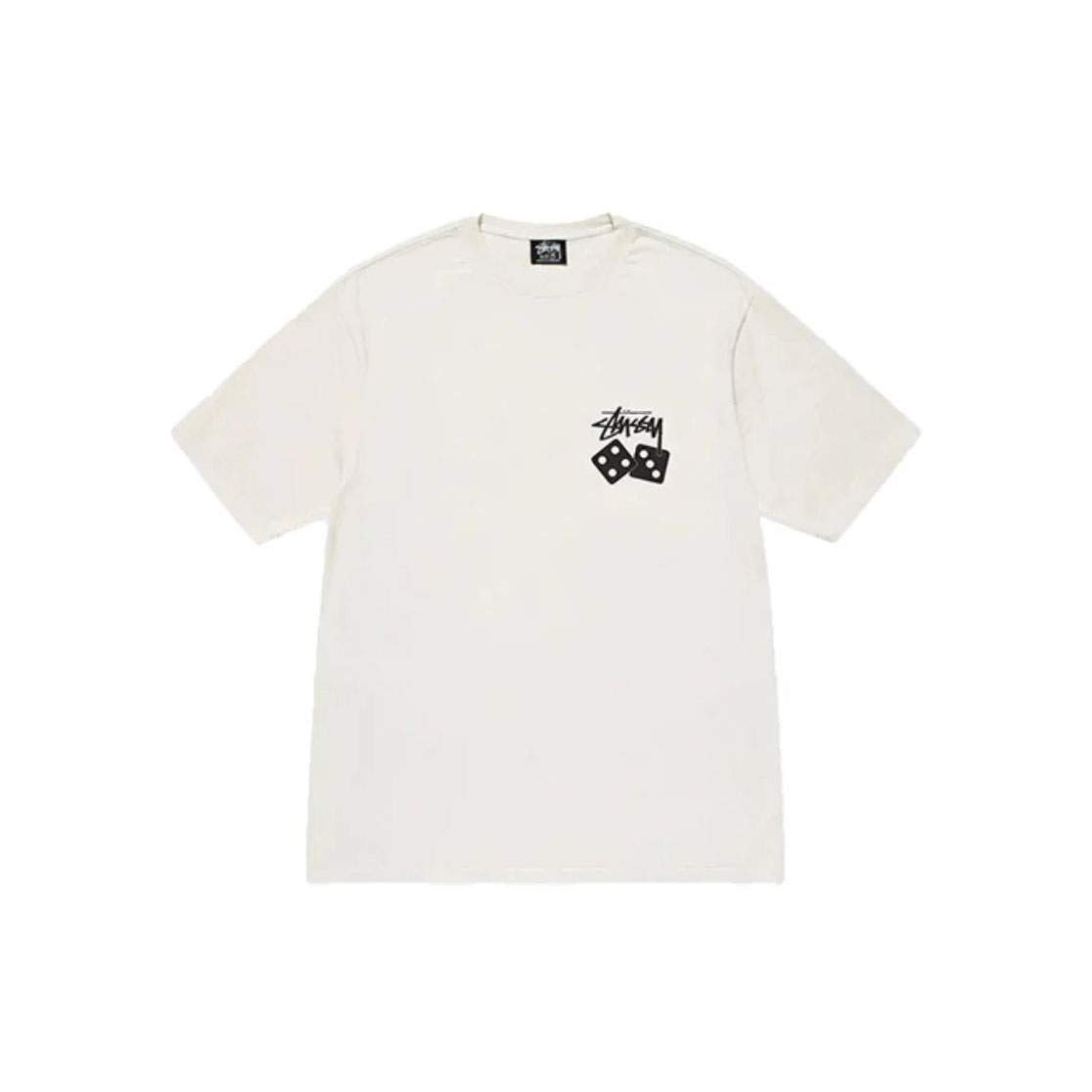 Stüssy Pigment Dyed Dice Tee Natural – תמונה 2